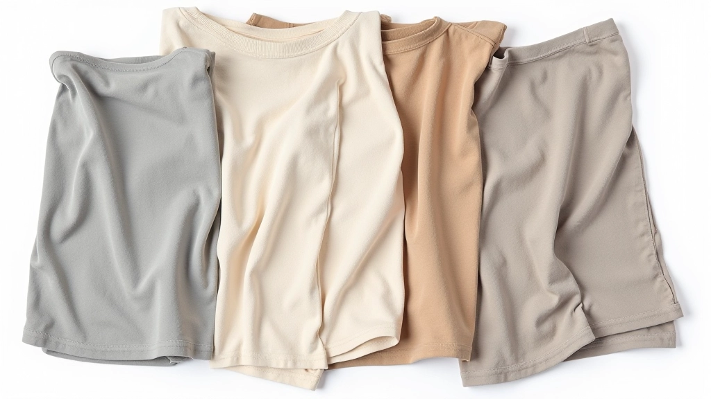 Renk paletine göre düzenlenmiş oversize kıyafetler, gri, siyah, krem, mavi tonları